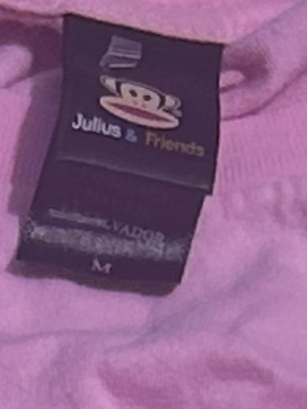 Julius & Friends Light Purple Tee - Monkey Logo - Picture 2 of 9